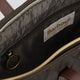 Barbour Bag Quilted Tote bag in dark Brown Olive  LBA0395OL75 logo