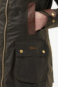 Barbour Beadnell ladies wax jacket new Premium version LWX1345OL71 pocket 