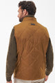 Barbour Gilet Finn mens in yellow washed ochre MGI0055SN73 back