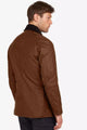 Barbour Ashby Wax Jacket in new Bark colour MWX0339BR31 length
