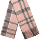 Barbour Scarf Boucle-Wrap-Pink/Grey-LSC0130PI31 check,