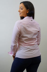 Barbour Ladies Shirt-Portsdown-Pale Pink-LSH1206PI35 back