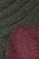 Barbour Socks-Contrast Gun Stockings-Full Length-Olive Cranberry-MSO0003OL53 maroon