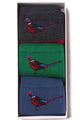 Barbour Socks-Pheasant Giftbox selection-just £25 for 3 pairs-MAC0221MI11