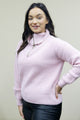 Barbour Stavia Ladies Knit chunky sweater in Pink Rosewater LKN1254PI39 young