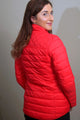 Barbour Ladies Quilt-Covedale-New-Red Pomegranate-LQU1027RE31 back