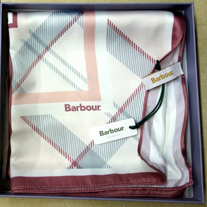 Barbour Ladies tartan printed Square LGS0068GY31 grey