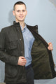Barbour Corbridge-Wax Jacket-Olive Green-MWX0340OL71 quilt