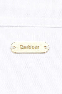 Barbour shirt Pearson Ladies white shirt LSH1366WH12 logo