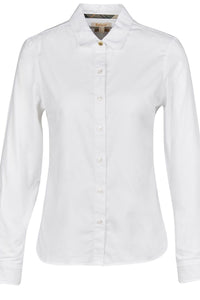 Barbour shirt Pearson Ladies white shirt LSH1366WH12 blouse 