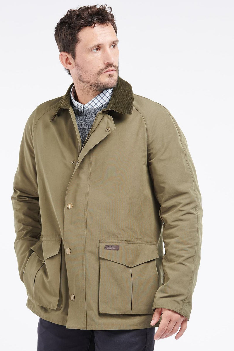Barbour Clayton Casual Jacket in Olive MCA0780OL51 Smyths