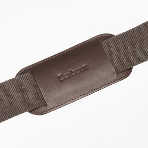 Barbour Leather Holdall-Highgate-Dark Brown Leather-UBA0564BR71 shoulder strap