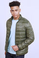 Barbour Penton Quiled Jacket-Olive-MQU0995GN51 front