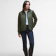 Barbour Allendale Ladies knitted Cardigan in Olive LKN1694OL51 fashion