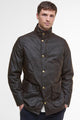 Barbour Hereford-Wax Jacket -Olive MWX1213OL71 front