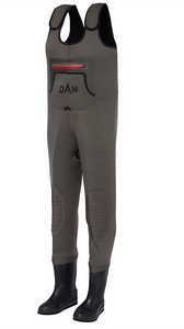 Neoprene chest body waders Break-Point bootfoot by Dam 57688