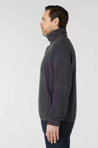 Musto Classic Fleece pullover in Carbon side