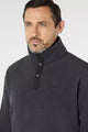 Musto Classic Fleece pullover in Carbon fashion 85006-844