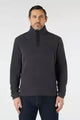 Musto Classic Fleece pullover in Carbon front