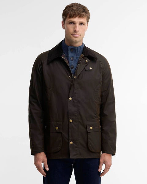 Barbour Beaufort Classic Wax Jacket in Olive MWX0002OL71 – Smyths