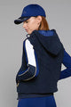 Toggi Gilet Brooks Sherpa fleece  Hooded in Navy BrooksNavy back