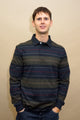 Barbour Firth Tartan Striped Rugby Shirt MML1580NY91