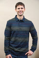 Barbour Firth Tartan Striped Rugby Shirt MML1580NY91 fashion