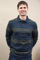 Barbour Firth Tartan Striped Rugby Shirt MML1580NY91 luxury