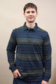Barbour Firth Tartan Striped Rugby Shirt MML1580NY91 comfortable