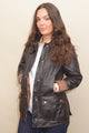 Barbour Classic Beadnell Ladies Wax Jacket NEW Rustic Brown LWX0667RU52
