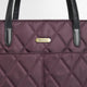 Barbour New Quilted tote Bag in Fig LBA0395BR92 purple maroon