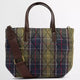 Barbour Mini Quilted Tote bag in Classic Tartan  LBA0431TN11 back