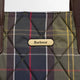 Barbour Mini Quilted Tote bag in Classic Tartan  LBA0431TN11 logo