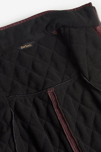 Barbour Cavalry Gilet in Classic Black Cherry purple LGI0016PU95 lining