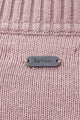 Barbour Ladies Knitwear Rockling Crew neck in Pink Gardenia LKN1415PI19 logo