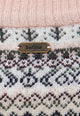 Barbour Knitwear the new Peak sweater in Multi LKN1424MI11 logo