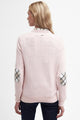 Barbour Knitted Jumper new Lavender in Mousse pink LKN1504PI37 back