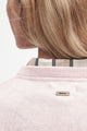 Barbour Knitted Jumper new Lavender in Mousse pink LKN1504PI37 logo