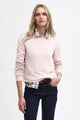 Barbour Knitted Jumper new Lavender in Mousse pink LKN1504PI37 fashion patch