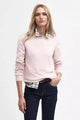 Barbour Knitted Jumper new Lavender in Mousse pink LKN1504PI37 fashion patch