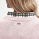 Barbour Jumper Knitted Angelonia in Mousse Pink LKN1516PI37 logo