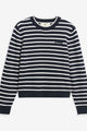 Barbour Jumper Emmy Knitted Jumper dark Navy Stripe LKN1829NY99 fashion 
