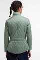 Barbour Cavalry Flyweight Quilted jacket in Blue Sage  LQU0228BL21 back