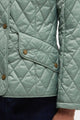 Barbour Cavalry Flyweight Quilted jacket in Blue Sage  LQU0228BL21 pocket