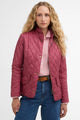 Barbour cavalry Flyweight quilted jacket in pink Wildberry LQU0228PI71