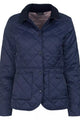 Barbour Deveron Quilted Jacket in Navy pale pink LQU1012NY71 fashion