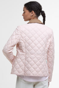 Barbour Deveron Quilted jacket in Primrose Pink LQU1012PI14 back