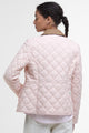 Barbour Deveron Quilted jacket in Primrose Pink LQU1012PI14 back