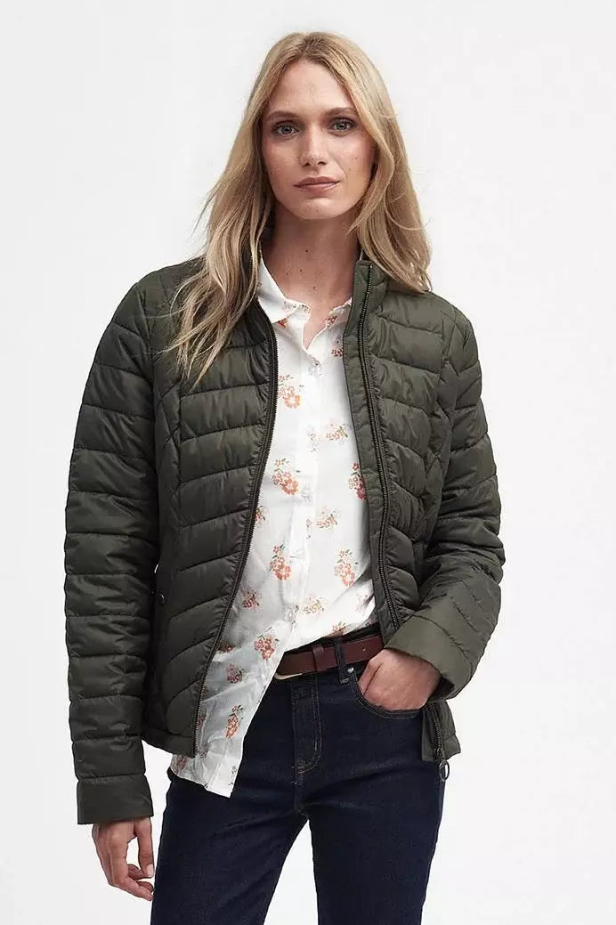Barbour new Quilted Clematis Jacket in Olive Green LQU1734GN91 Smyths Country Sports