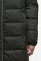 Barbour Marjoram Puffer Jacket in Olive Classic LQU1859OL71 pocket